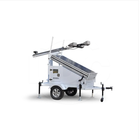 Mobile Solar Light Tower