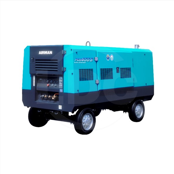 Rental Portable Air Compressor 655cfm